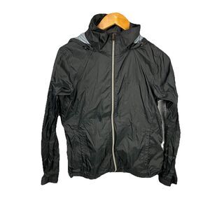 Columbia Switchback III Jacket Women's Medium Gorpcore‎ Hiking Black Hooded